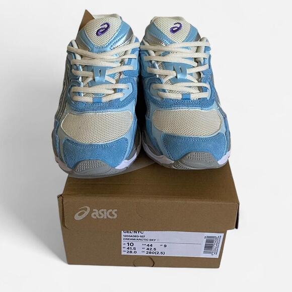 ASICS Gel-NYC Cream Arctic sky- size 10 M/ 11.5 W / 44 EUR - Picture 5 of 7